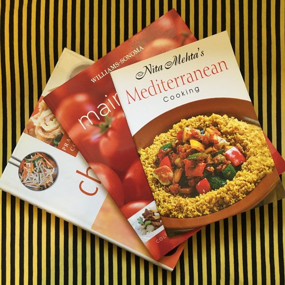 Y2K 'Nita Mehta's Mediterranean Cooking' Softcover Cookbook - Picture 6 of 7